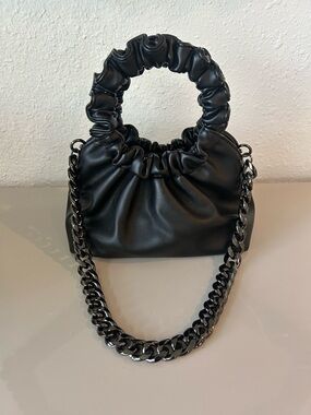 Limited Edition Verafied Black Leather Cloud Bag